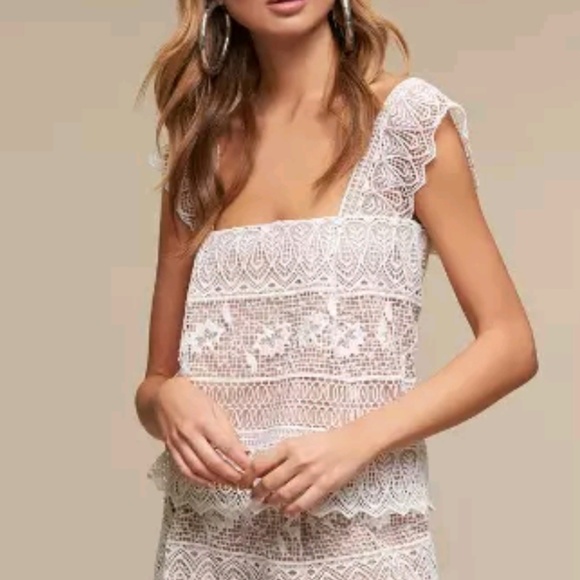 The Jetset Diaries Tops - TJD The Jetset Diaries Lupita Lace Top